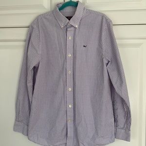 Boys vineyard vines button down shirt
